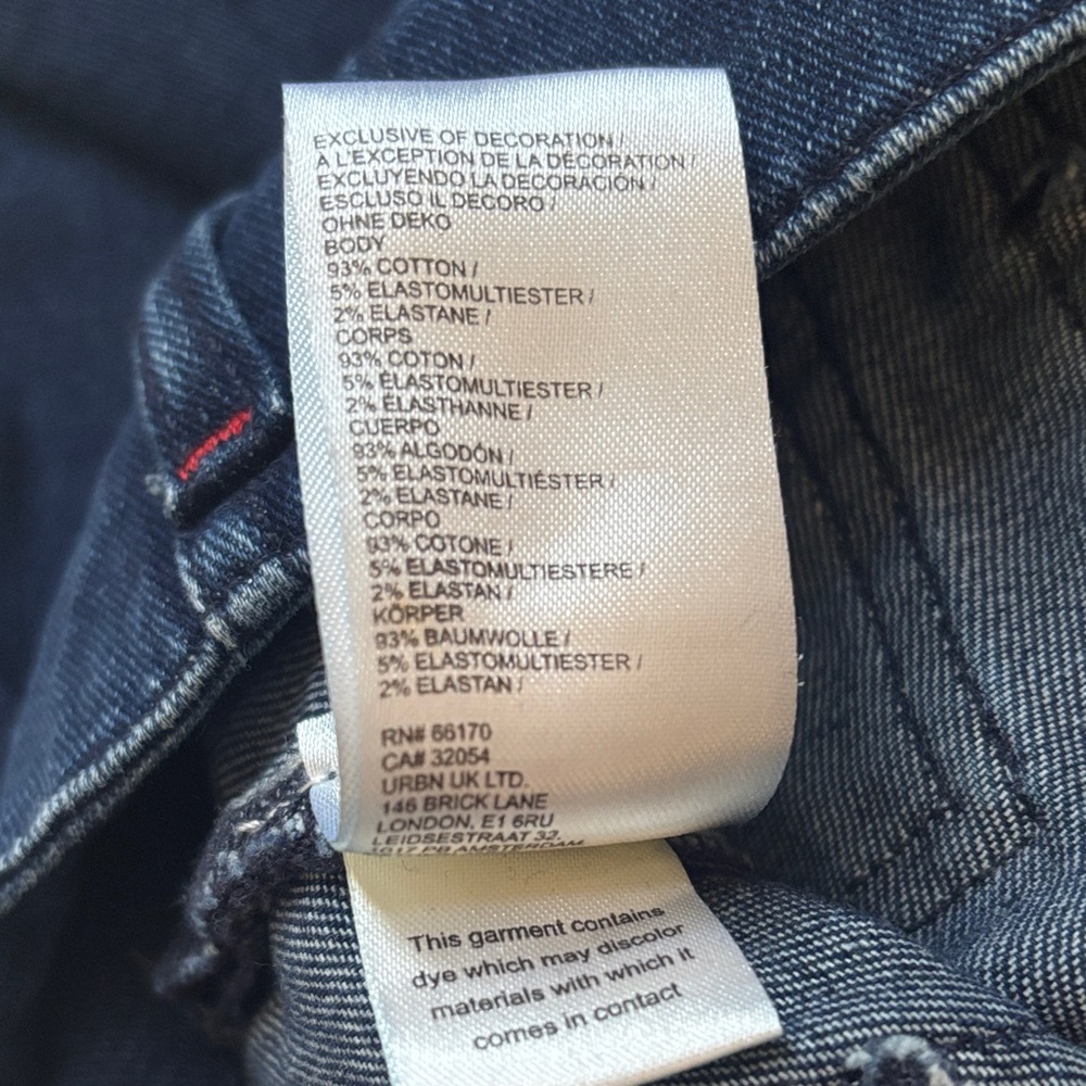 Maeve Colette Dark Blue Straight Leg Jeans - Picture 8 of 8